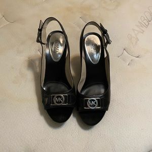 Michael Kors charm sling shoes